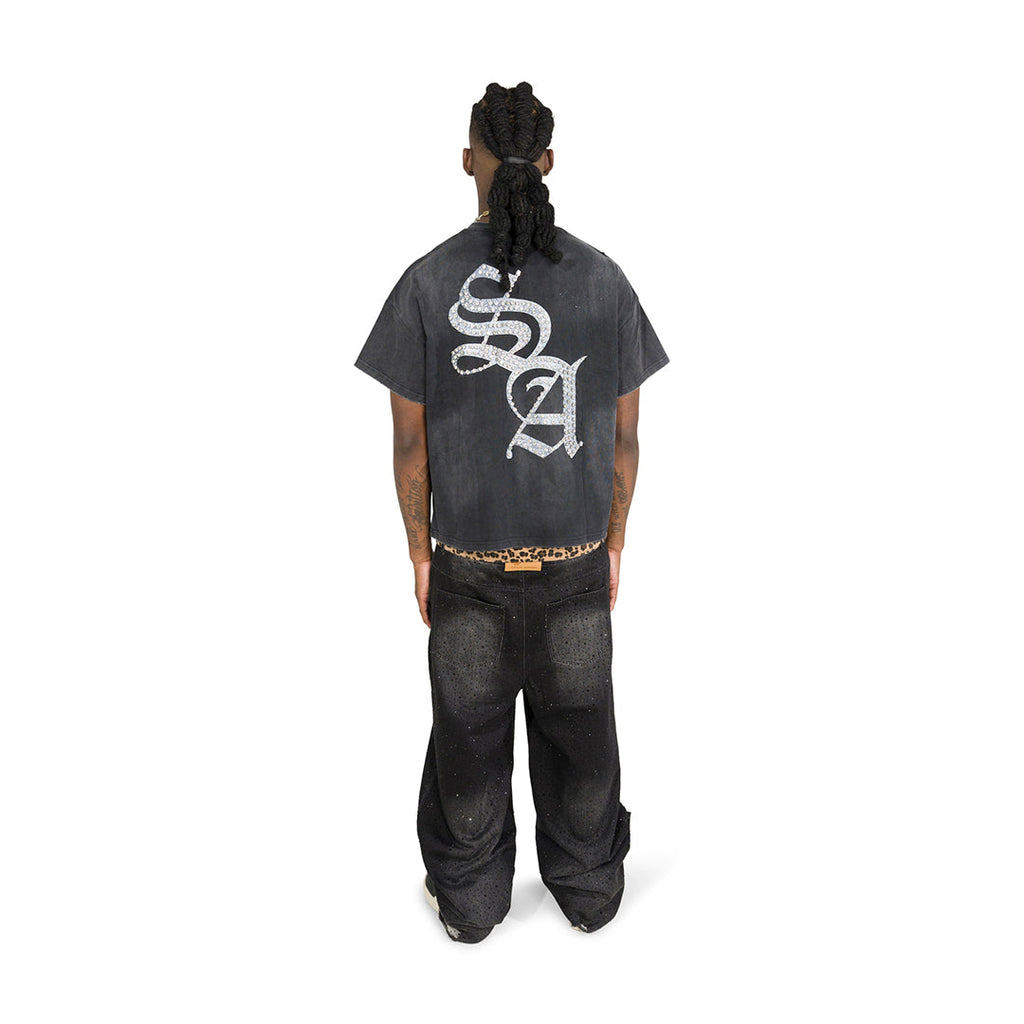 BLACK NO STYLIST TEE