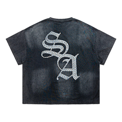 BLACK NO STYLIST TEE