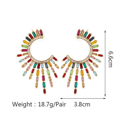 Aria Rhinestone Earrings