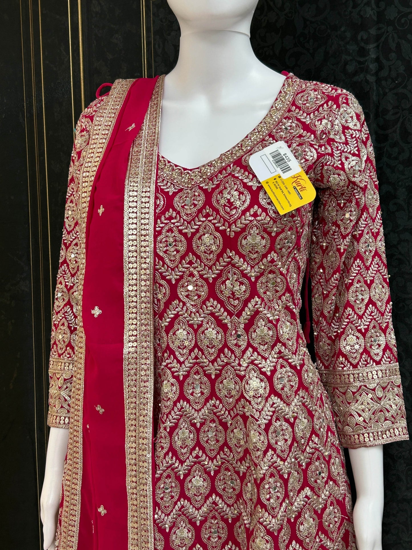 Heavy party wear sharara set