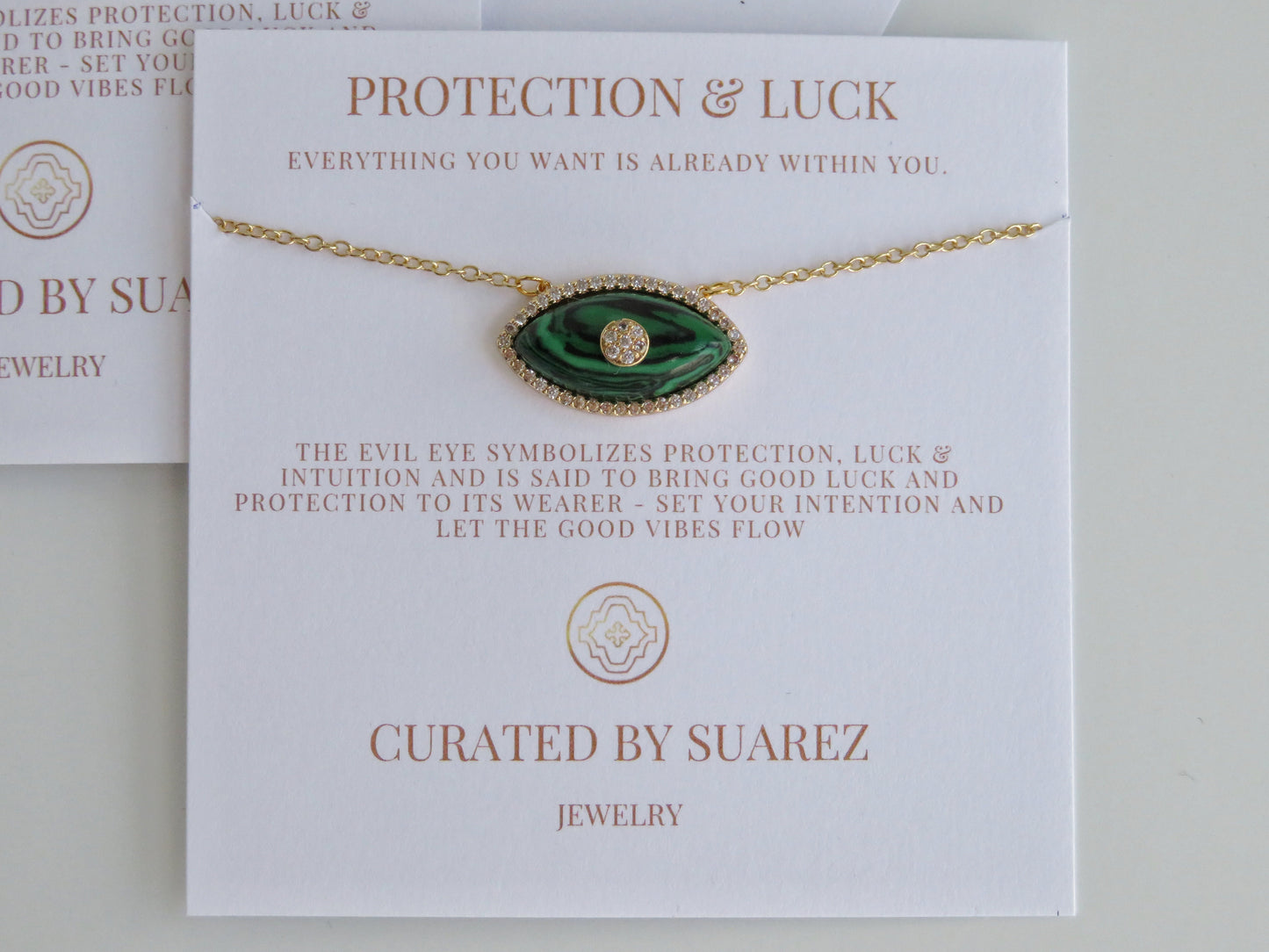 Diamond Evil Eye Necklace