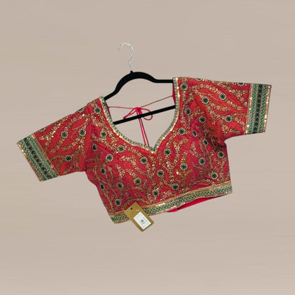 Kanjivaram silk blouse