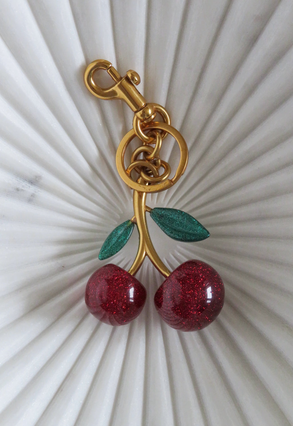 Cherry Bag Charm