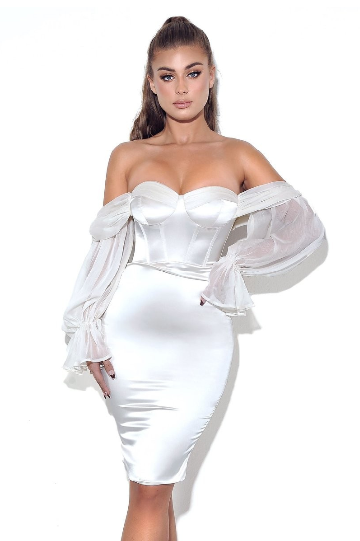 Lydia Off Shoulder Dress - Miss Circle