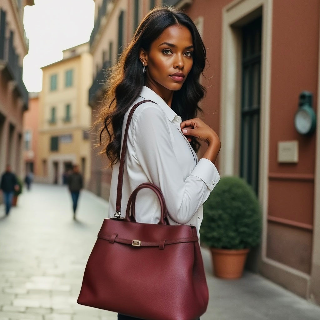 THE XL SARAH BELT TOTE BAG