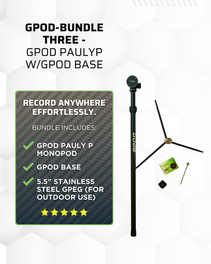 G-Bundle Three - GPOD Pauly P w/GPOD Base