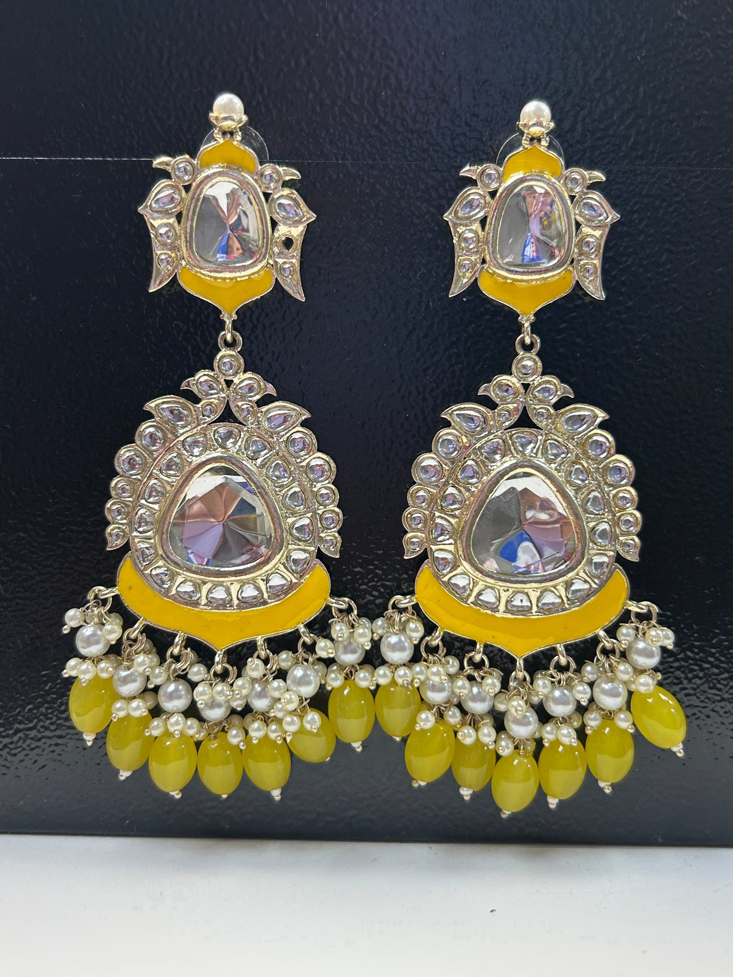 Kundan earrings