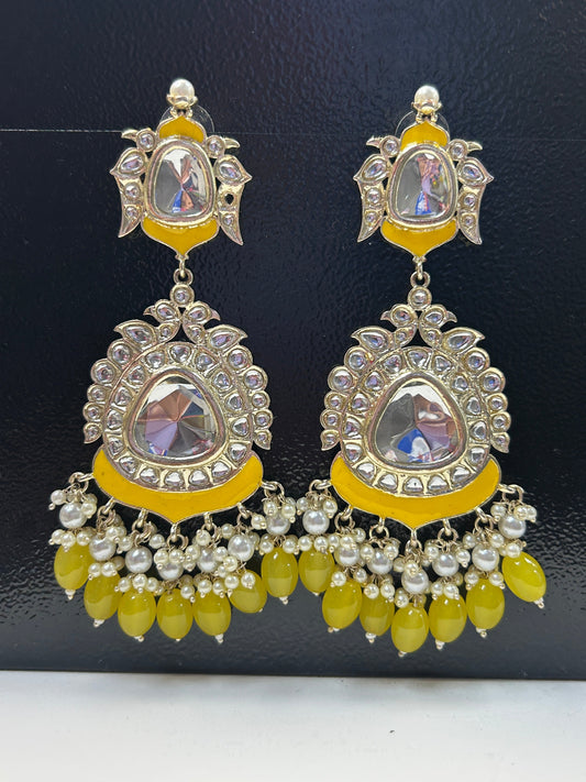 Kundan earrings
