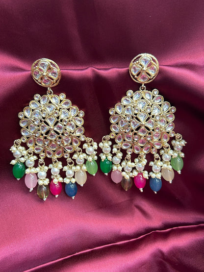 Kundan earrings