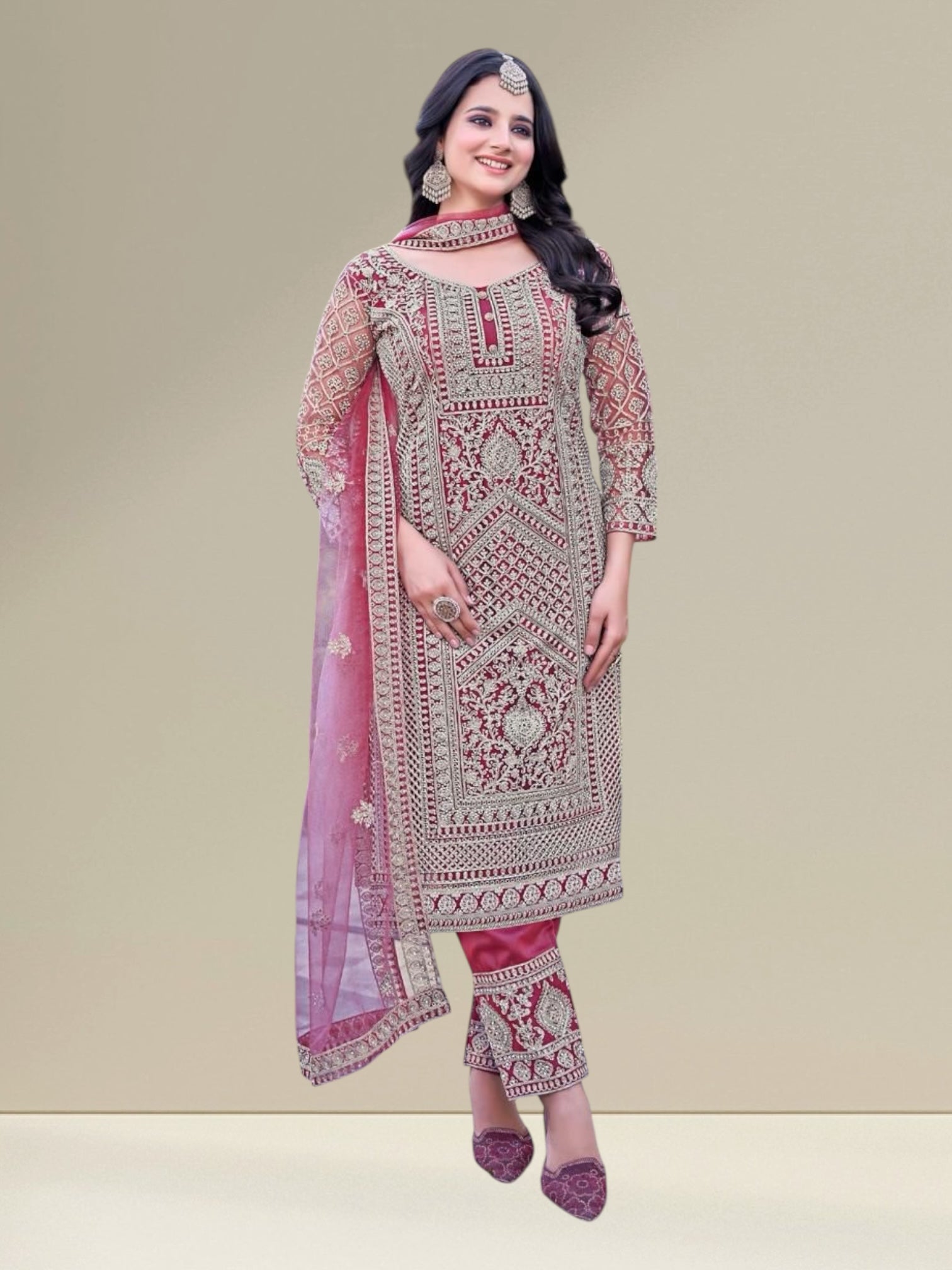 Heavy party wear salwar set