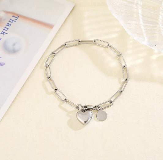 Love Intention Heart Bracelet