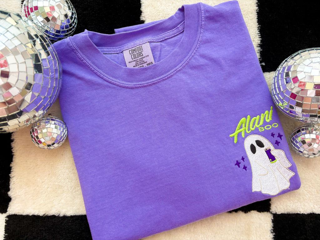 BOO Energy Drink Embroidered Tee *MADE TO ORDER 10-15 BIZ DAYS*