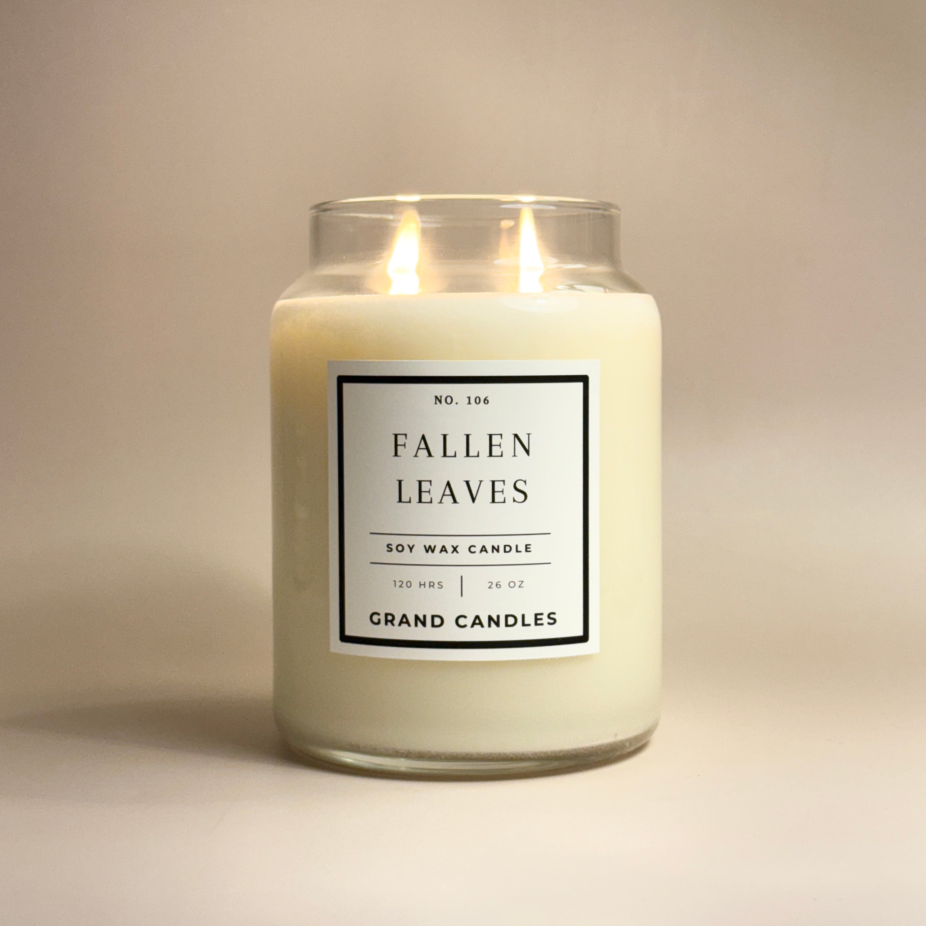 Fallen Leaves Candle
