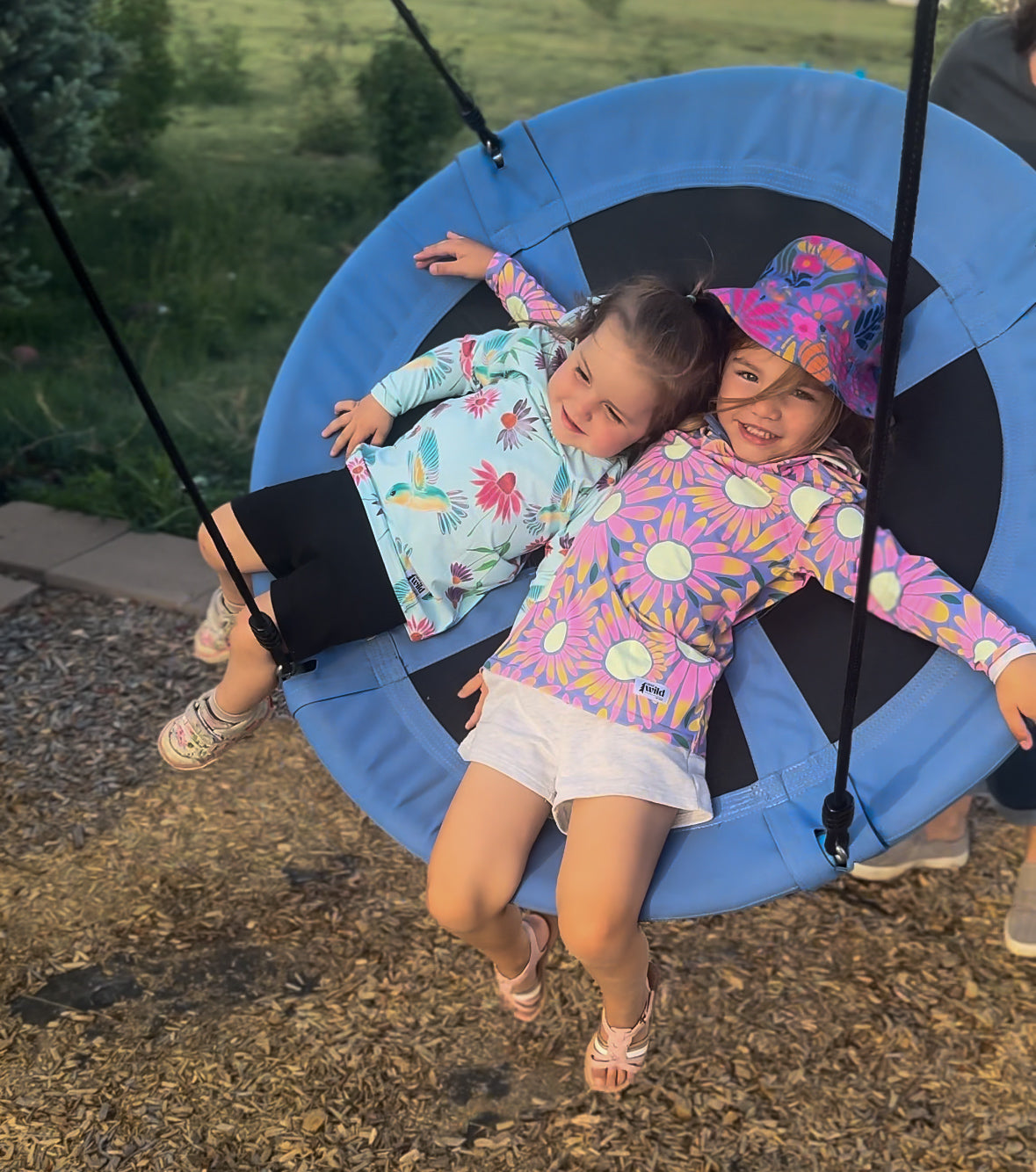 Alpine Daisy UPF 50 Kid's Sun Hoodie