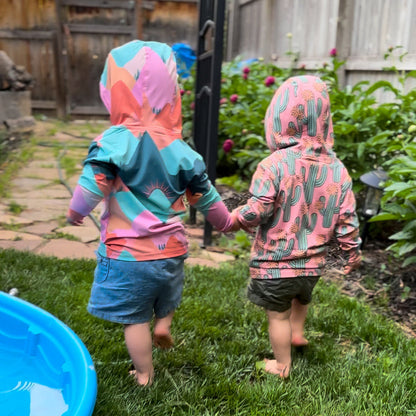Desert Bloom UPF 50 Kid's Sun Hoodie