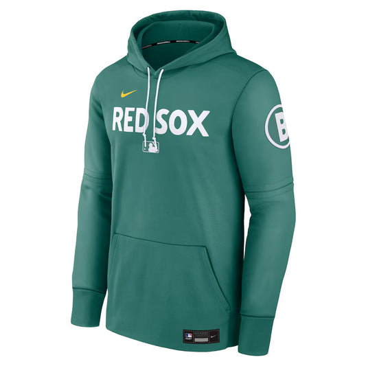 Men’s Boston Red Sox Nike Green 2025 Pullover Hoodie
