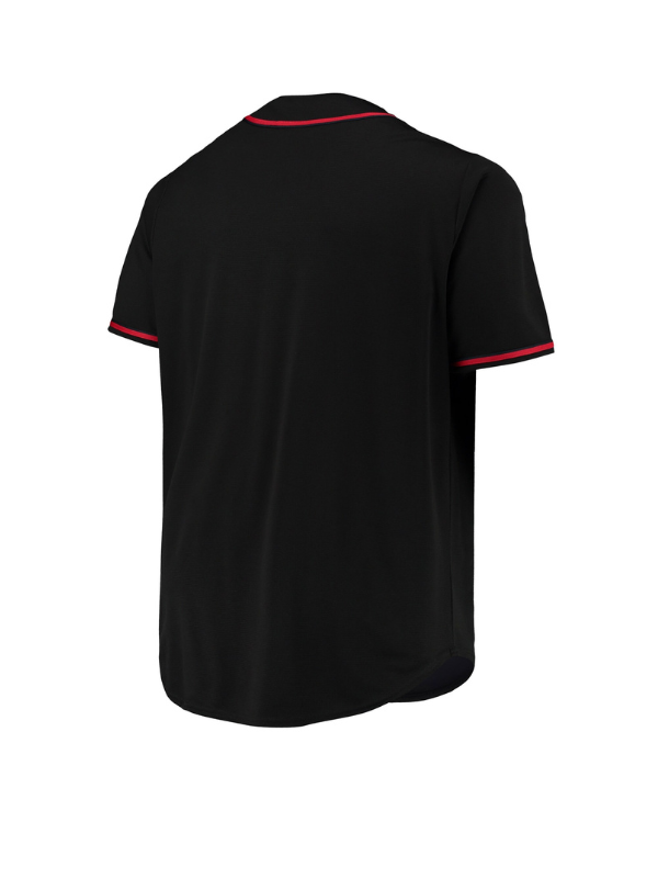 Men's St. Louis Cardinals Black/Red Big & Tall Pop Fashion Jersey