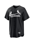 Men's St. Louis Cardinals Nike Black Replica Jersey