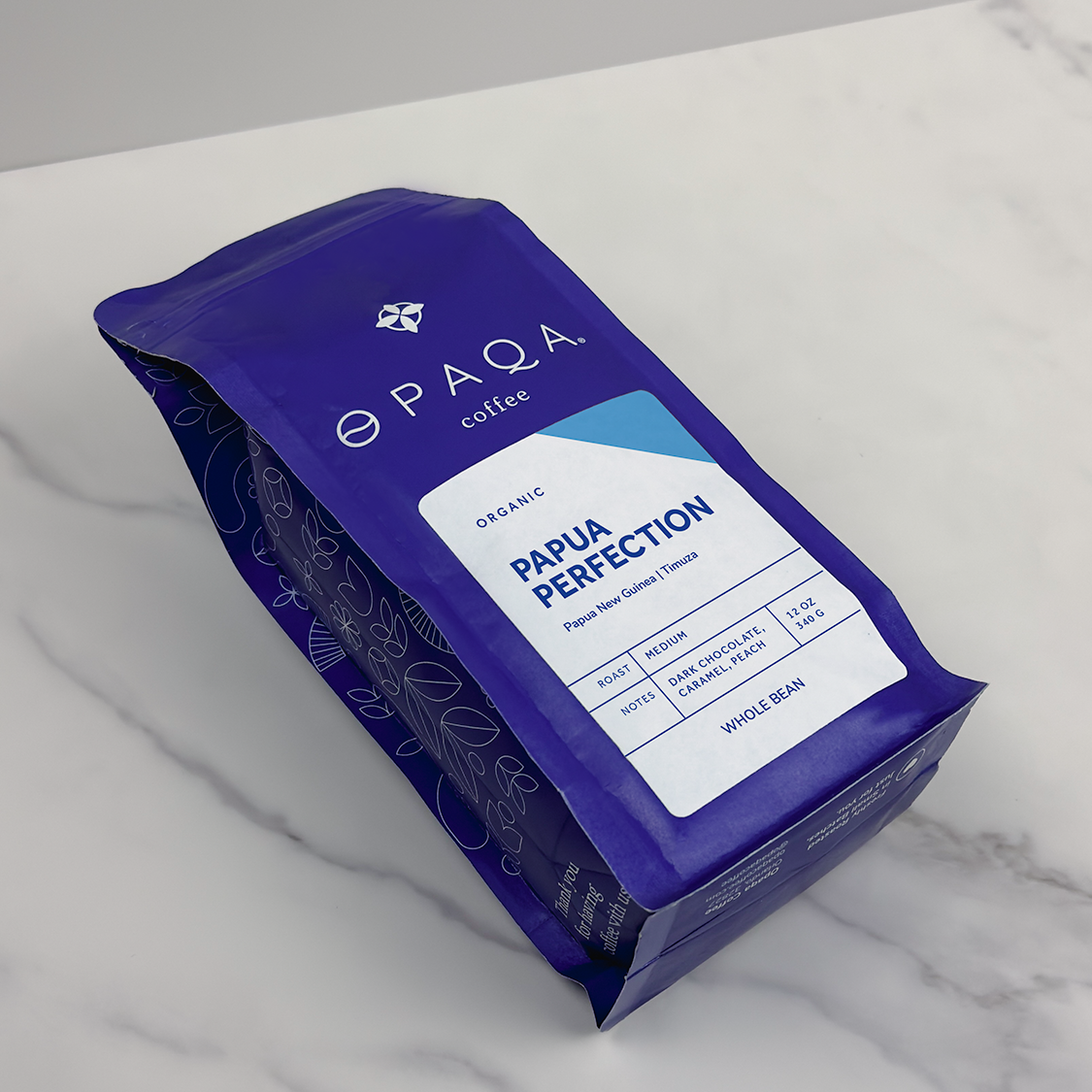 Papua New Guinea Organic Single-Origin Coffee, Opaqa Papua Perfection