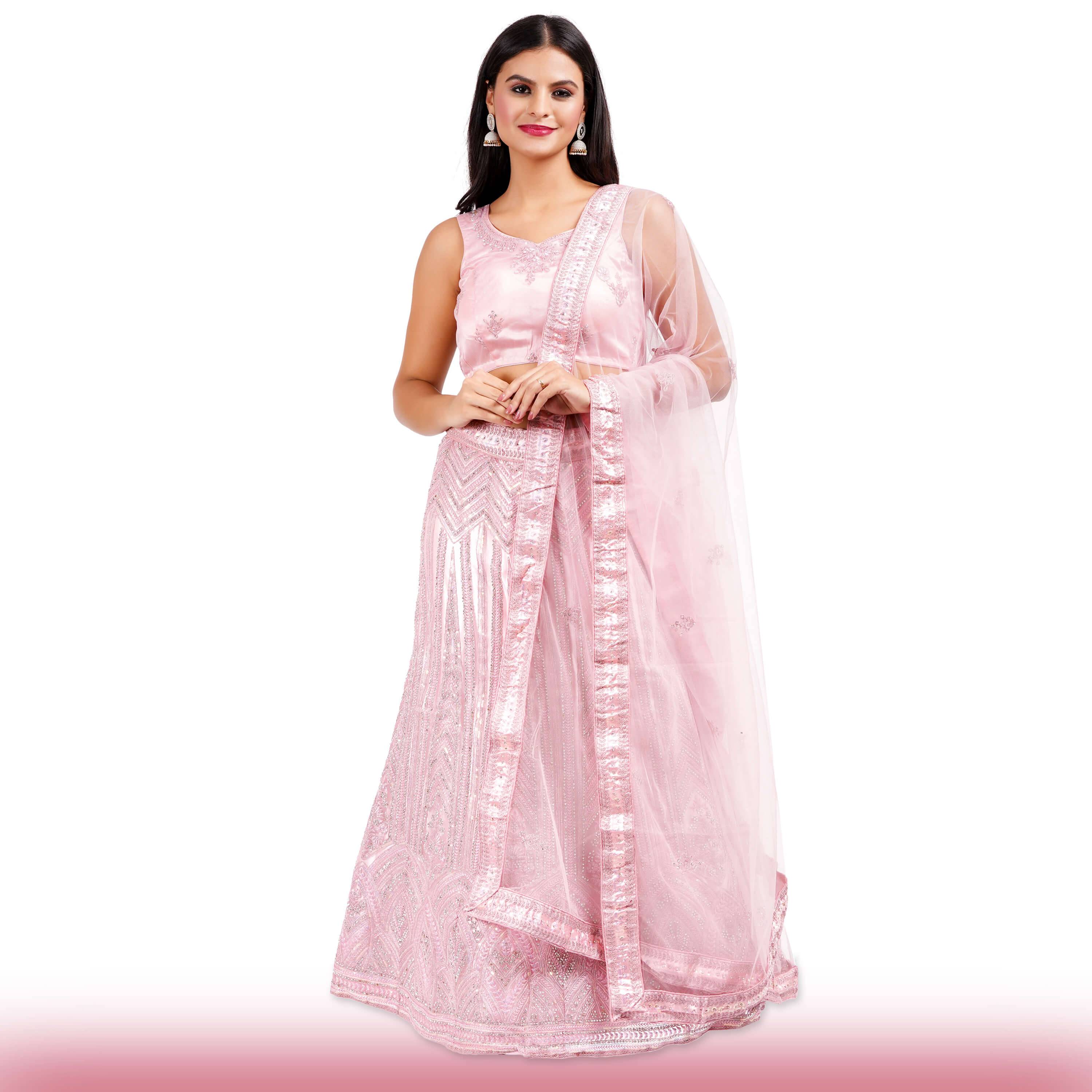 Pink Wedding Lehenga