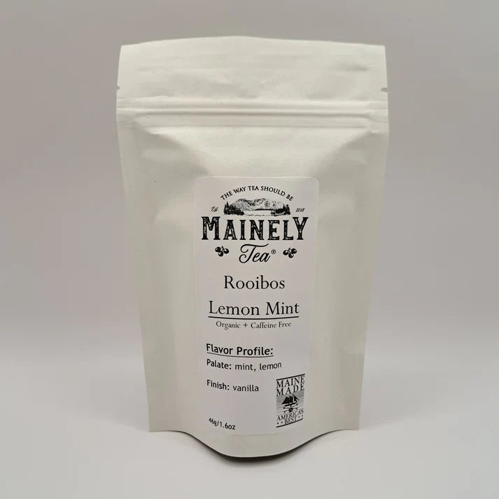 Organic Rooibos Lemon Mint Tea - Caffeine Free