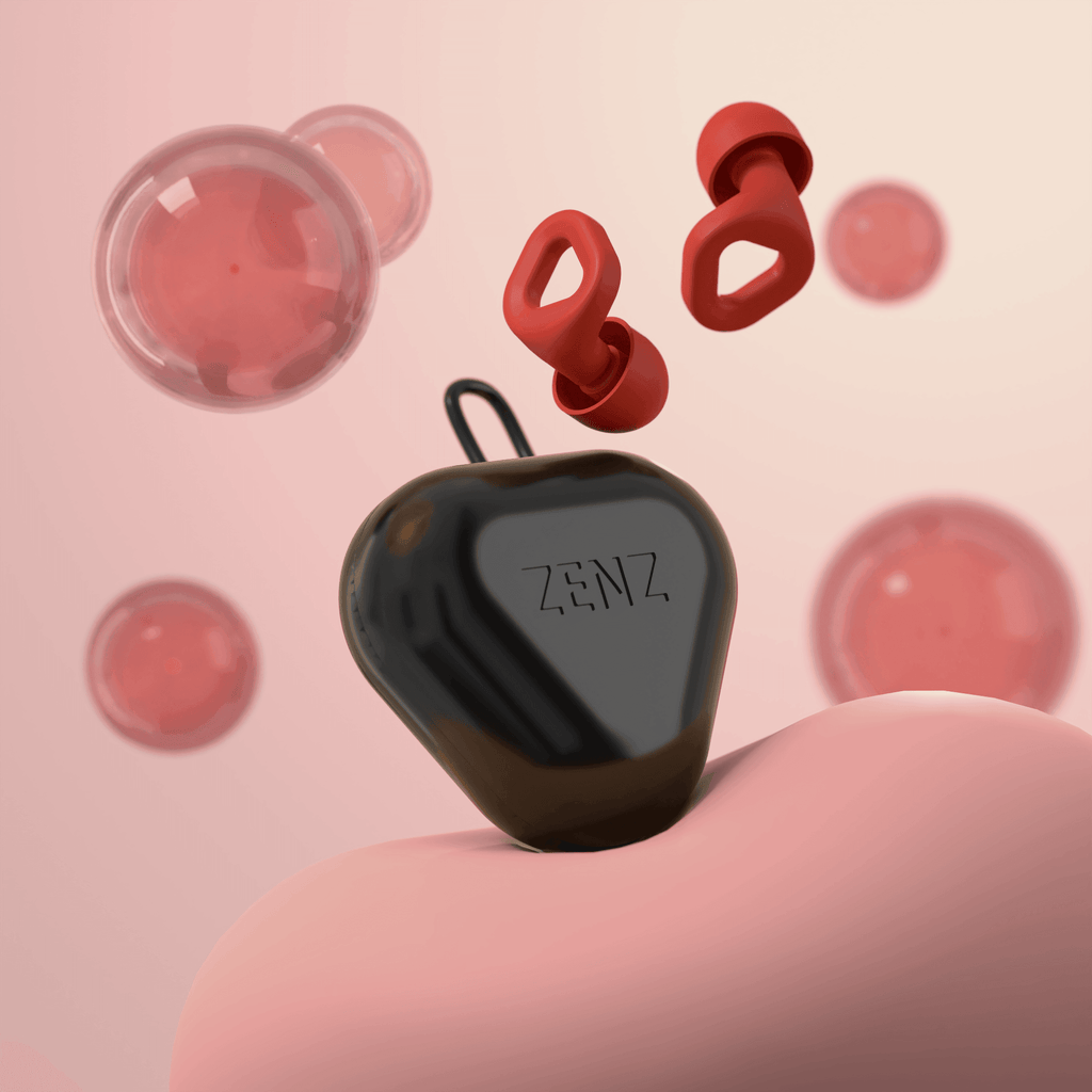 ZENZ - Unwind Earplugs - Fiery Red