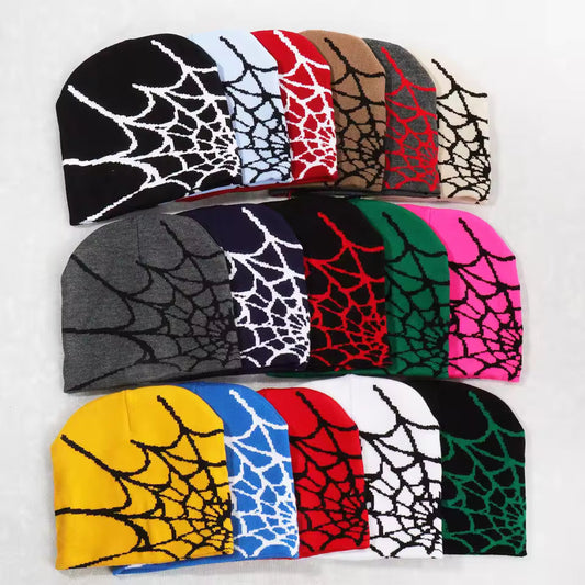 Spider Webbed Beanie