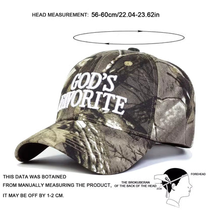 "God's Favorite" Camo Hat