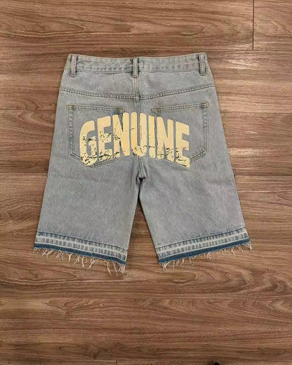 Genuine Cross Rhinestone Shorts