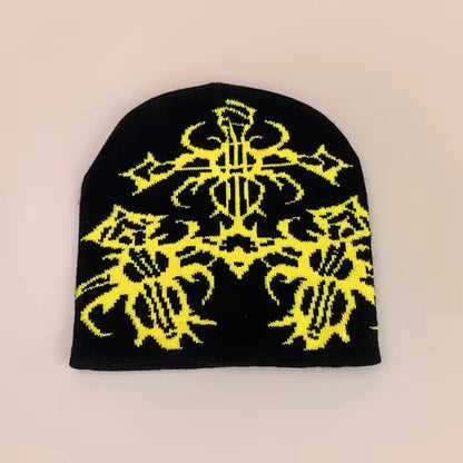 Baroque Cross Beanie