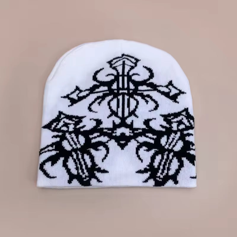 Baroque Cross Beanie