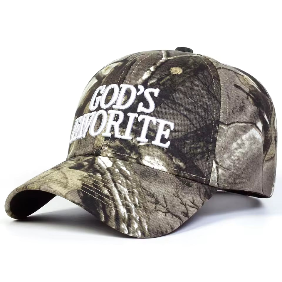 "God's Favorite" Camo Hat