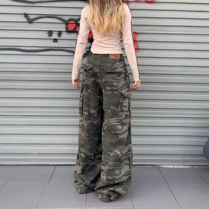 Baggy Camouflage Cargo Pants