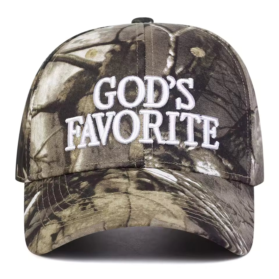 "God's Favorite" Camo Hat