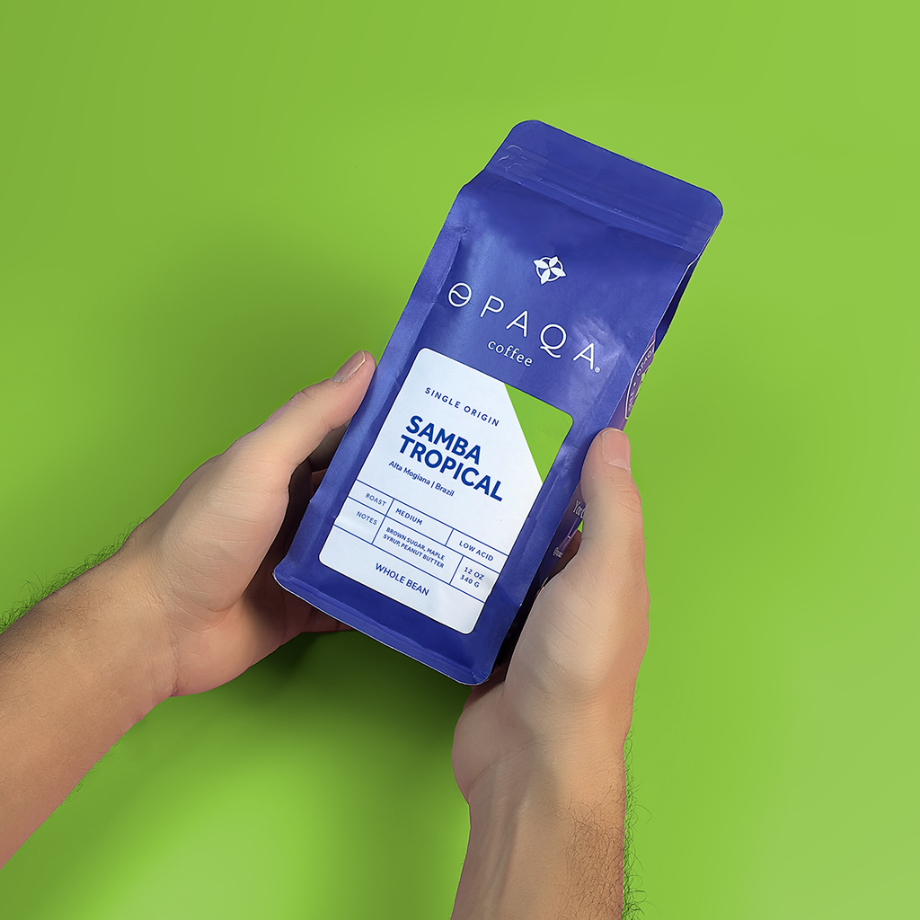 Specialty Brazilian Single Origin Coffee, Opaqa Samba Tropical