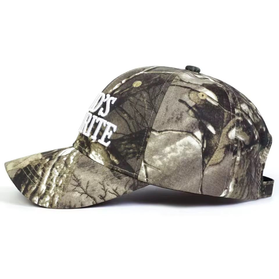"God's Favorite" Camo Hat