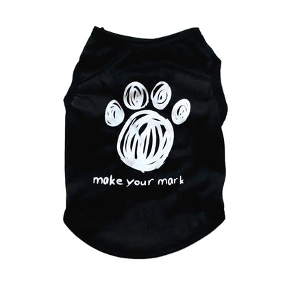 Security Clothing for Dogs Summer Pet T-shirt Costume