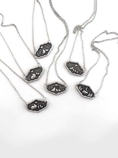 Mother Bird Pendant Necklace