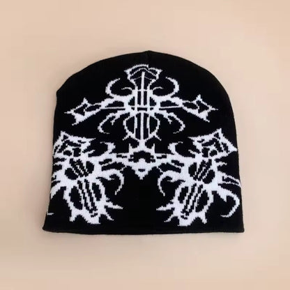 Baroque Cross Beanie