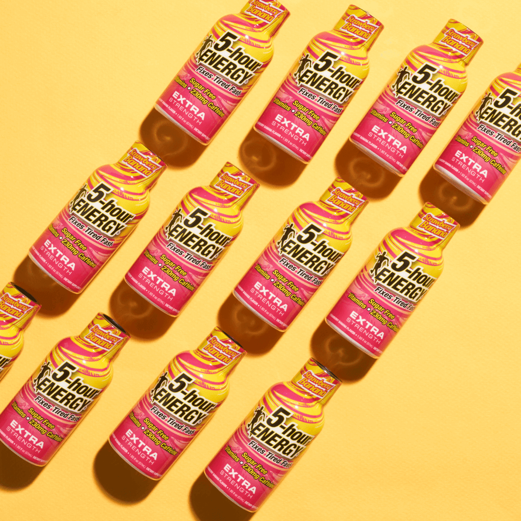 Strawberry Banana Flavor Extra Strength 5-hour ENERGY Shots