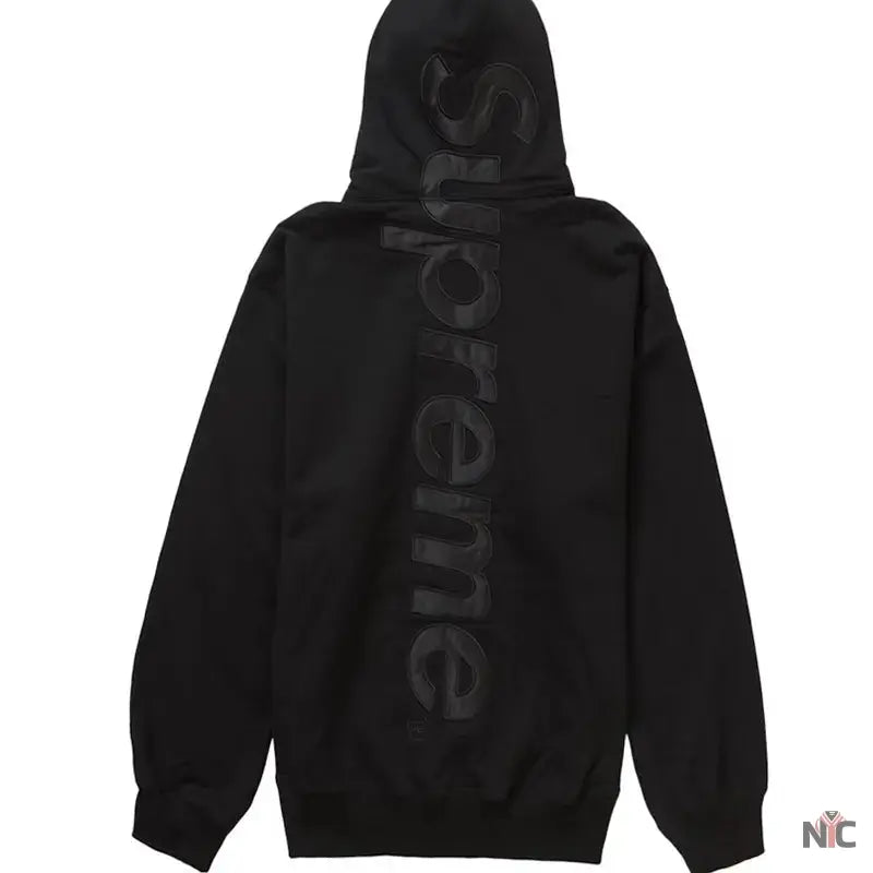 Supreme Satin Applique Hooded Sweatshirt