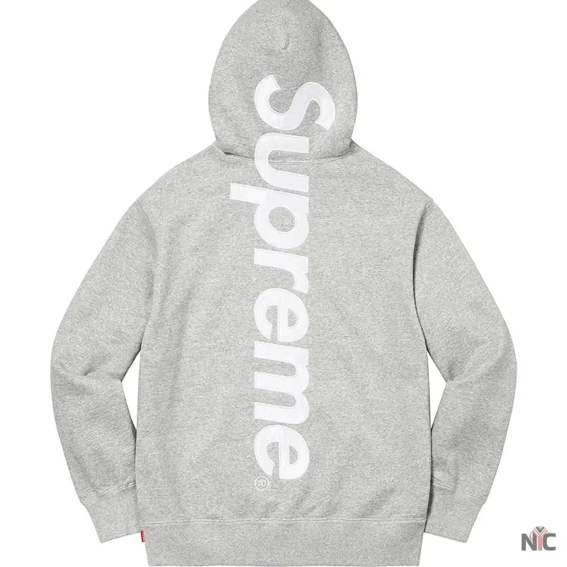 Supreme Satin Applique Hooded Sweatshirt