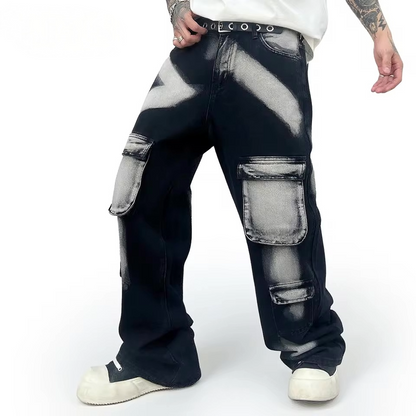 Shadow Scorch Cargo Jeans