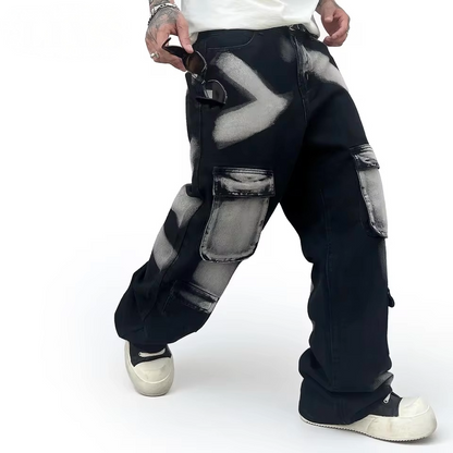 Shadow Scorch Cargo Jeans