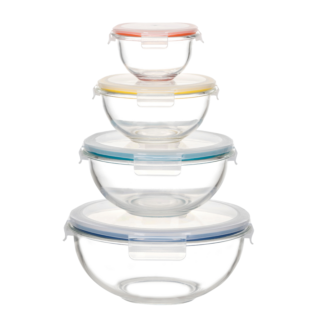 Mix & Store Glass Bowl Set