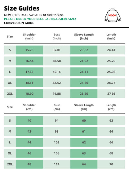 Women's  Reindeer Jacquard Christmas Casual Ugly Sweater | NCS