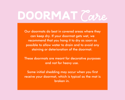 Eat the Rich Doormat