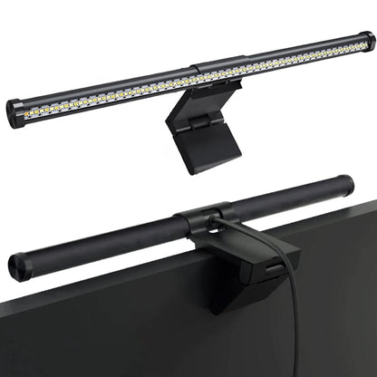LED Monitor Light Bar Computer Screen Hanging Lights RGB Atmosphere Table Lamp for Work Study Read Gaming Dimming Lighting 44Cm