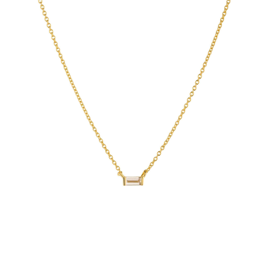 Baguette Sparkle Necklace