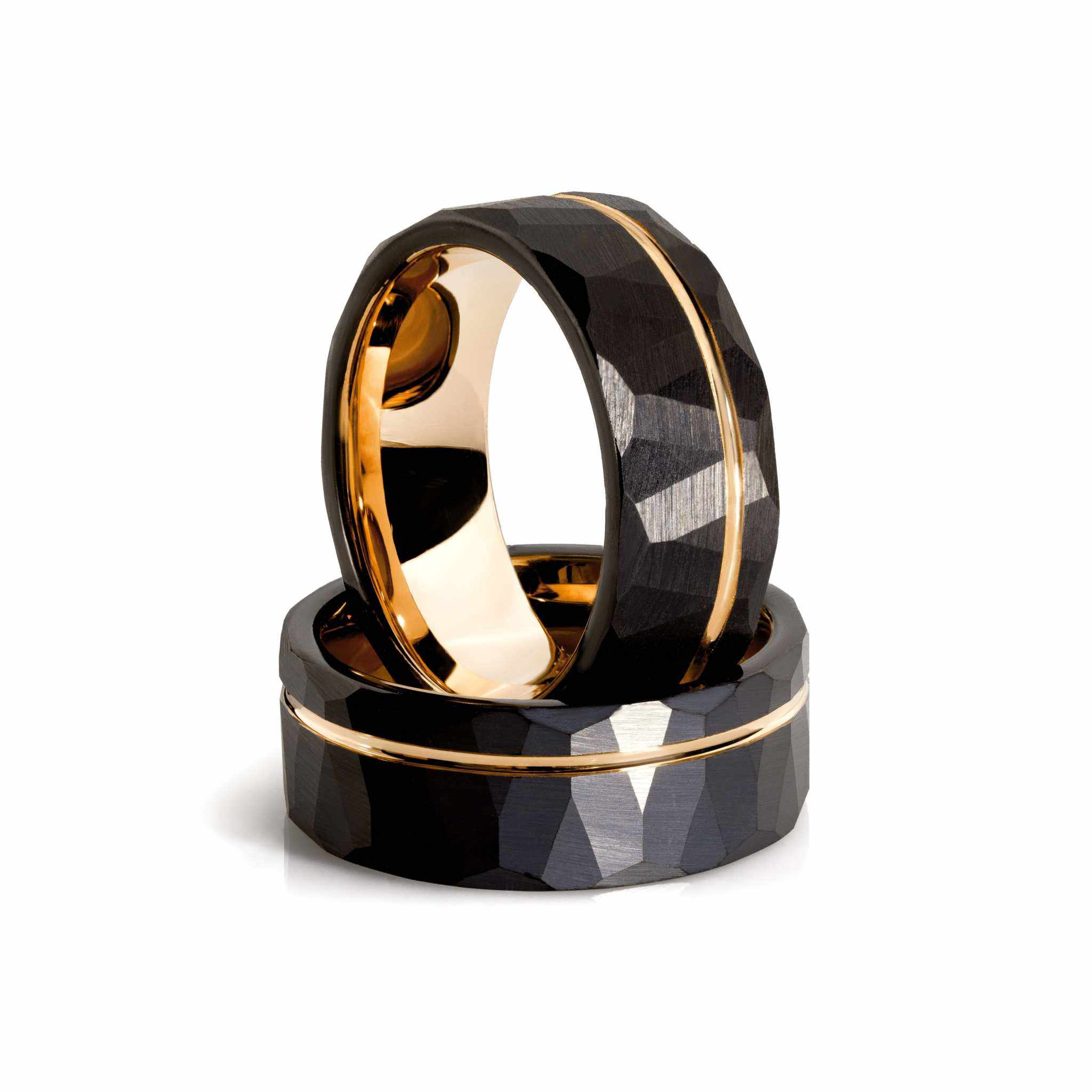 Black Tungsten Ring